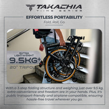 Load image into Gallery viewer, TAKACHIA® TIIME SERIES ALUMINUM VERSION TRIFOLD BIKE - A20