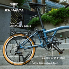 Load image into Gallery viewer, TAKACHIA® TIIME SERIES ALUMINUM VERSION TRIFOLD BIKE - A16"