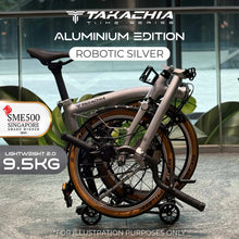 Load image into Gallery viewer, TAKACHIA® TIIME SERIES ALUMINUM VERSION TRIFOLD BIKE - A16"
