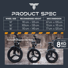 Load image into Gallery viewer, TAKACHIA® K1 SERIES BMX KID BICYCLE
